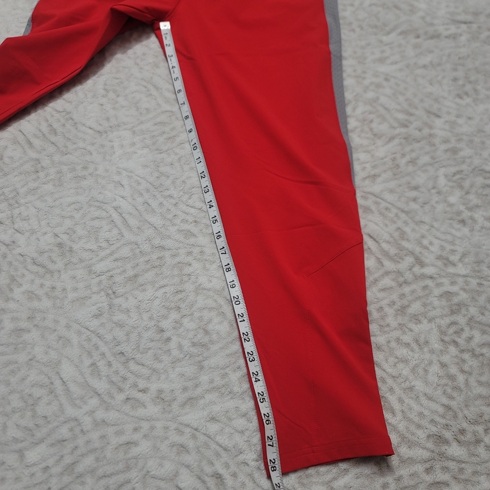 Under Armour Women's Woven Warm Up Pants Size M Red/gray NWT - Picture 13 of 16
